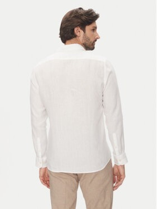 Marc O'Polo Koszula 524 7428 42460 Biały Shaped Fit