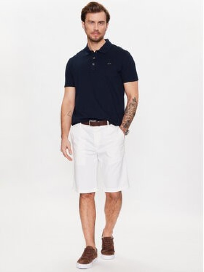 Paul&Shark Szorty materiałowe 23414027 Biały Regular Fit