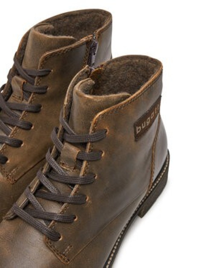 Bugatti Kozaki BUGATTI-3117823L1000 6100 DARK BROWN Brązowy