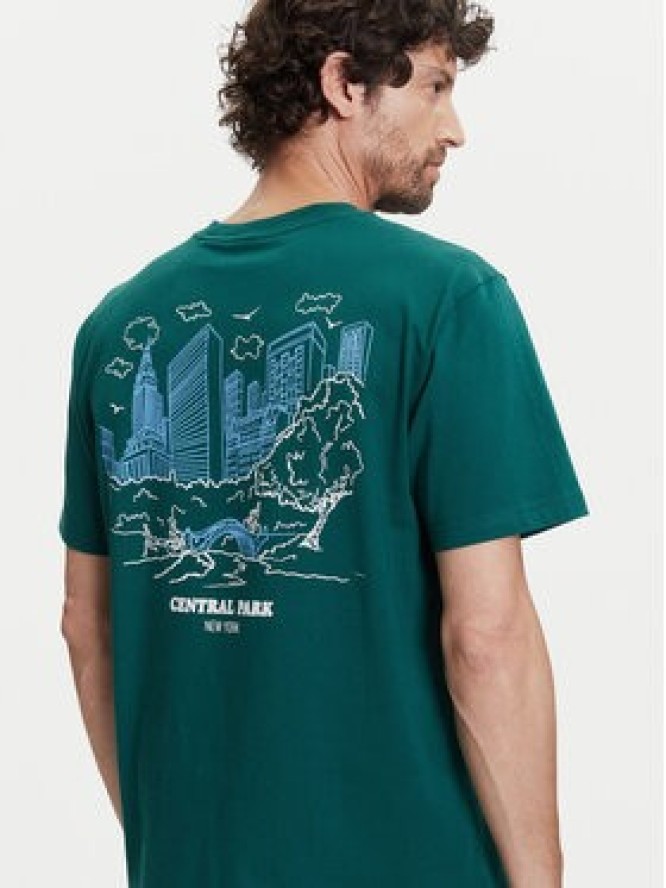 Gap T-Shirt 768925-02 Zielony Regular Fit