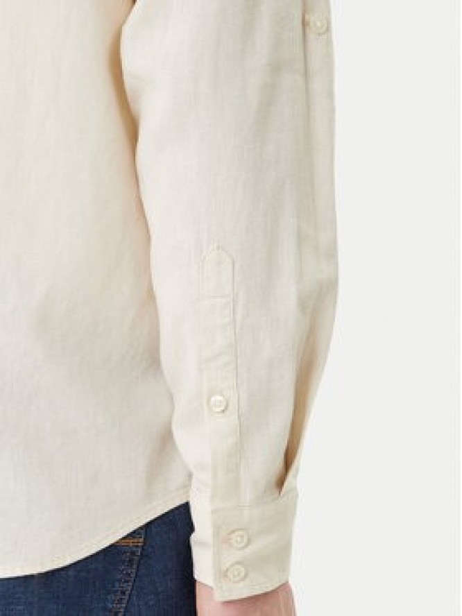 Guess Koszula F6GH06 WG3L0 Beżowy Regular Fit