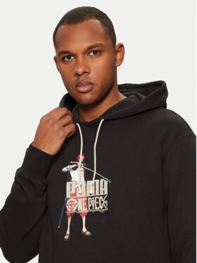 Puma Bluza One Piece 624666 Czarny Regular Fit