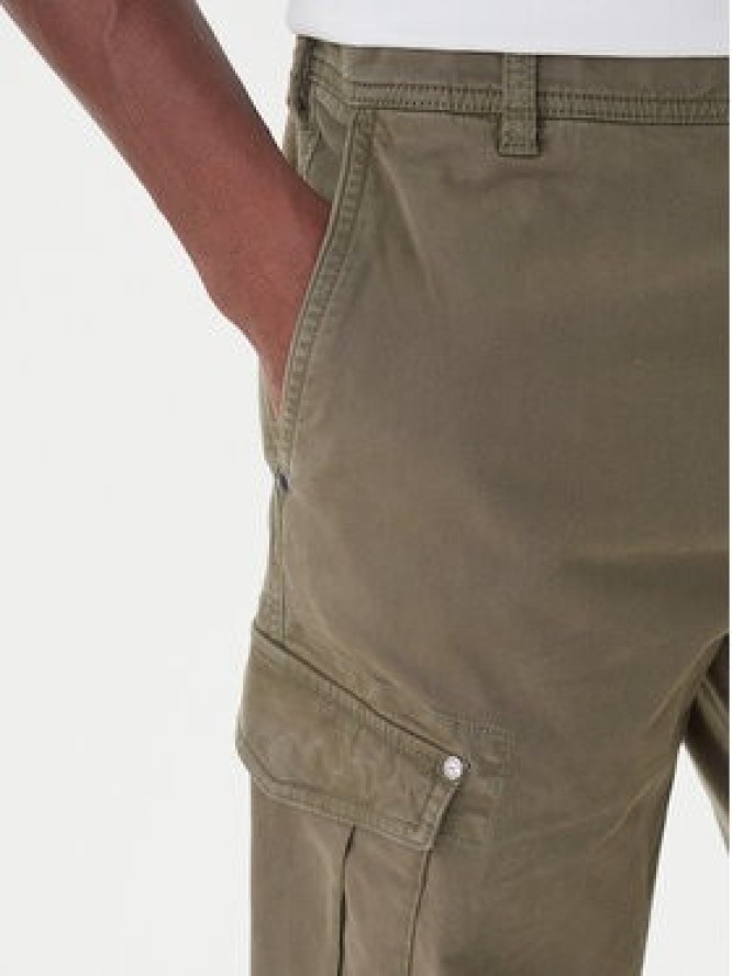 Mustang Spodnie materiałowe Daytona 1016826 Zielony Slim Fit