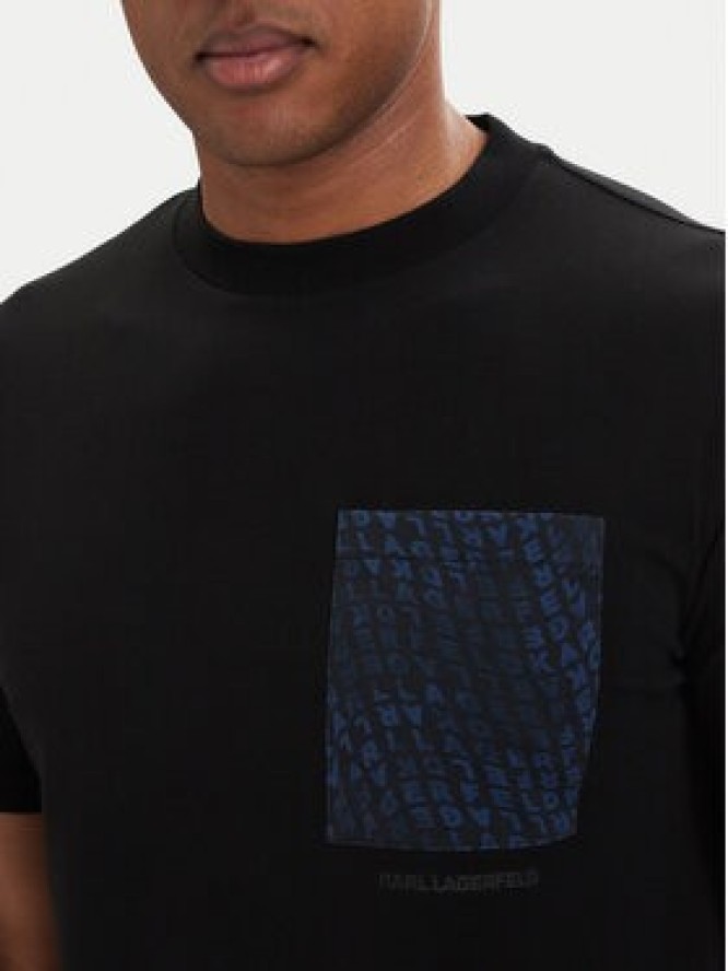 KARL LAGERFELD Kurtka bomber 505061 562902 Czarny Regular Fit