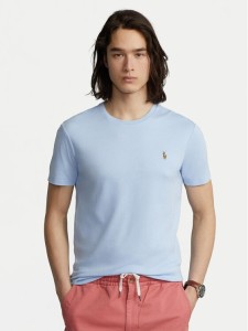 Polo Ralph Lauren T-Shirt Classics 710740727 Błękitny Slim Fit