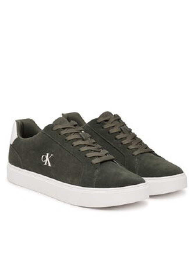 Calvin Klein Sneakersy Classic Cupsole Laceup Su YM0YM01434 Beżowy