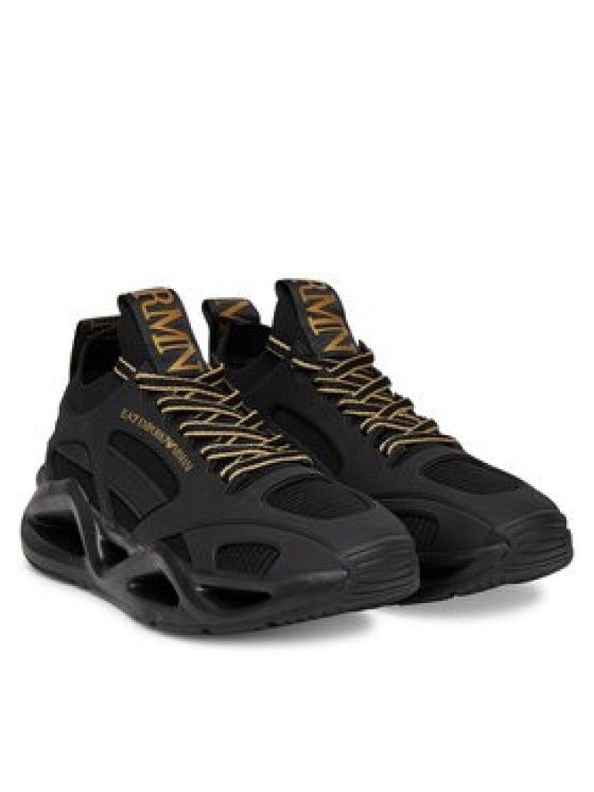 EA7 Emporio Armani Sneakersy X8X174 XK377 U106 Czarny
