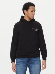 Calvin Klein Jeans Bluza Eclipse J30J325159 Czarny Regular Fit