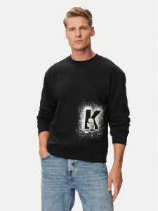 Karl Lagerfeld Jeans Bluza B3M20001 Czarny Regular Fit