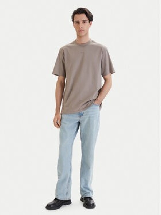 HUGO T-Shirt Dapolino 50488330 Beżowy Relaxed Fit