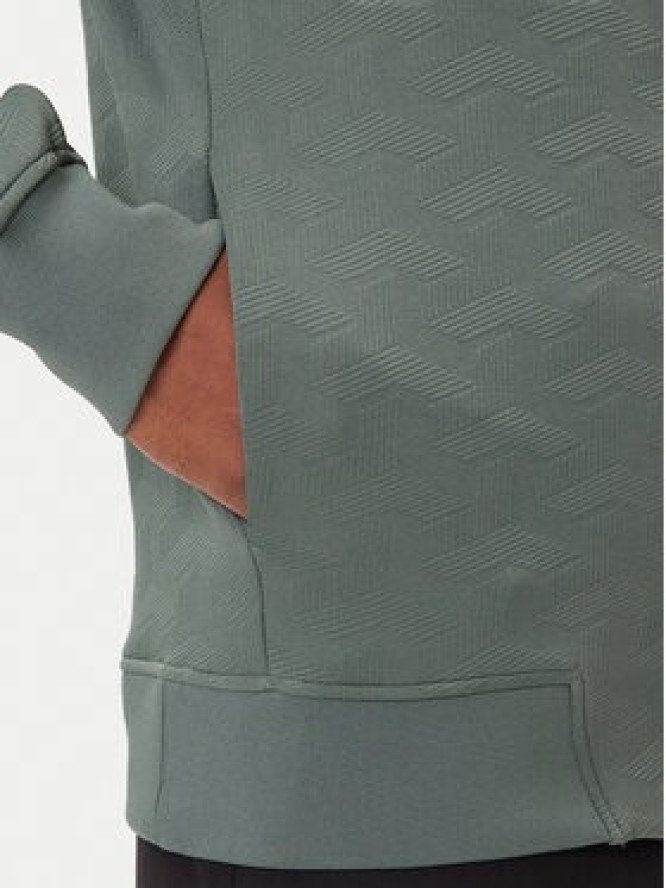 BOSS Bluza Mirror 50549706 Zielony Regular Fit