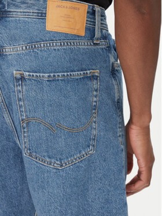Jack & Jones Szorty jeansowe Alex 12269532 Niebieski Baggy Fit