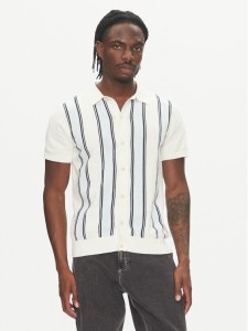 Lindbergh Kardigan 30-804062 Biały Relaxed Fit