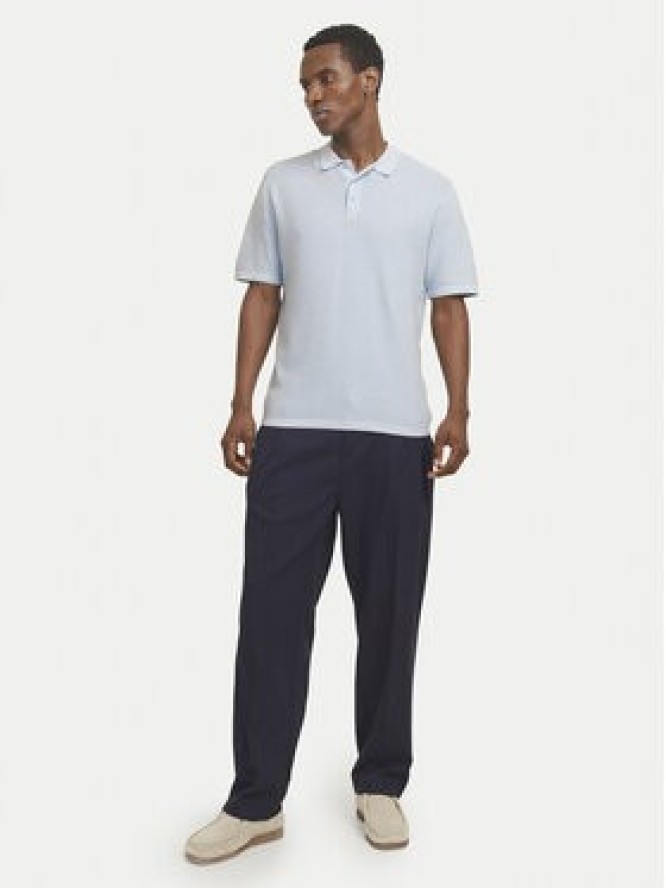 Jack & Jones Sweter George 12268281 Błękitny Relaxed Fit