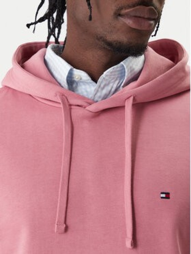 Tommy Hilfiger Bluza Essential MW0MW37235 Różowy Regular Fit