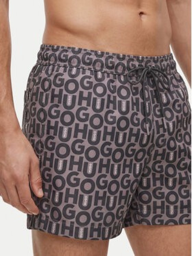 HUGO Szorty kąpielowe Nalu 50561228 Szary Regular Fit
