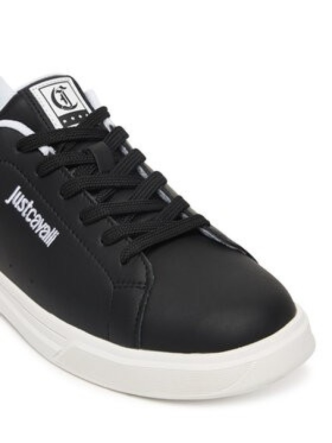 Just Cavalli Sneakersy 80QA3SB6 ZPC25 Czarny