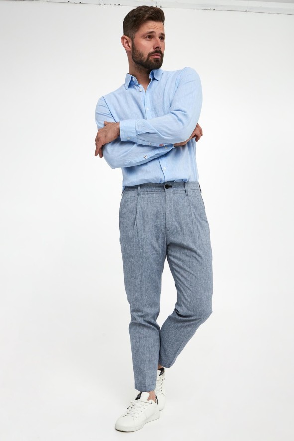 Koszula męska lniana Hanson JOOP! JEANS