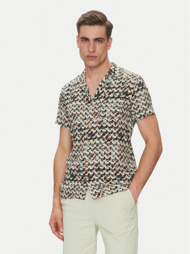 INDICODE Koszula Inramses 20-436 Kolorowy Regular Fit