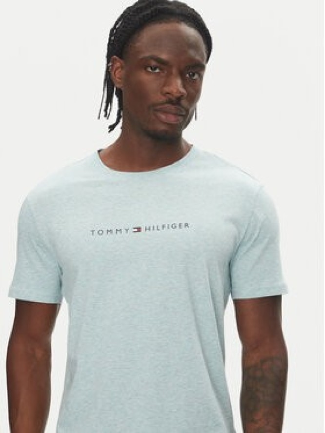 Tommy Hilfiger T-Shirt UM0UM03525 Zielony Regular Fit