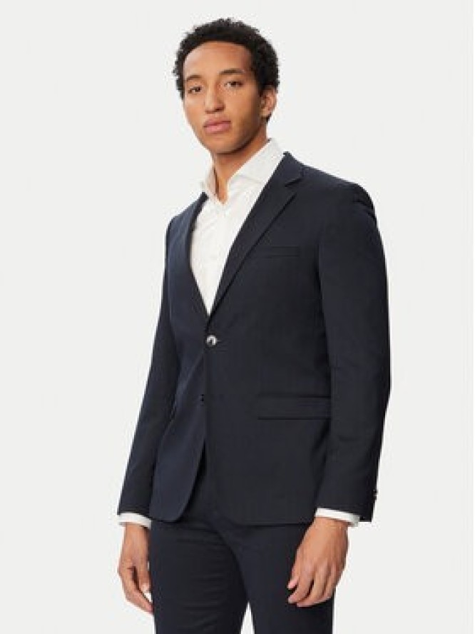 HUGO Garnitur Arti-Hesten 253X 50567831 Granatowy Extra Slim Fit