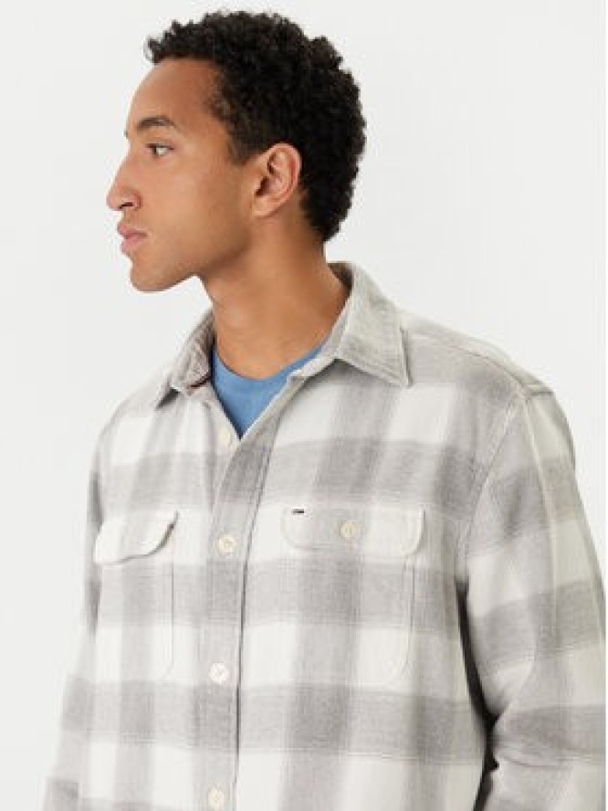 Tommy Hilfiger Koszula Flannel MW0MW40483 Szary Regular Fit