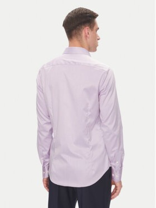 Calvin Klein Koszula LV019EU035 Różowy Slim Fit