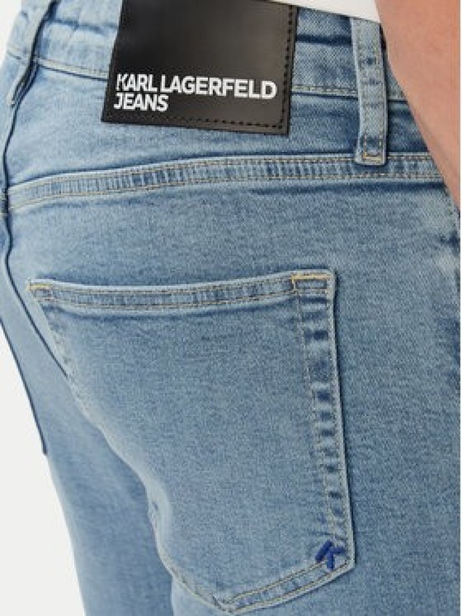 Karl Lagerfeld Jeans Jeansy B3M10051 Niebieski Slim Leg