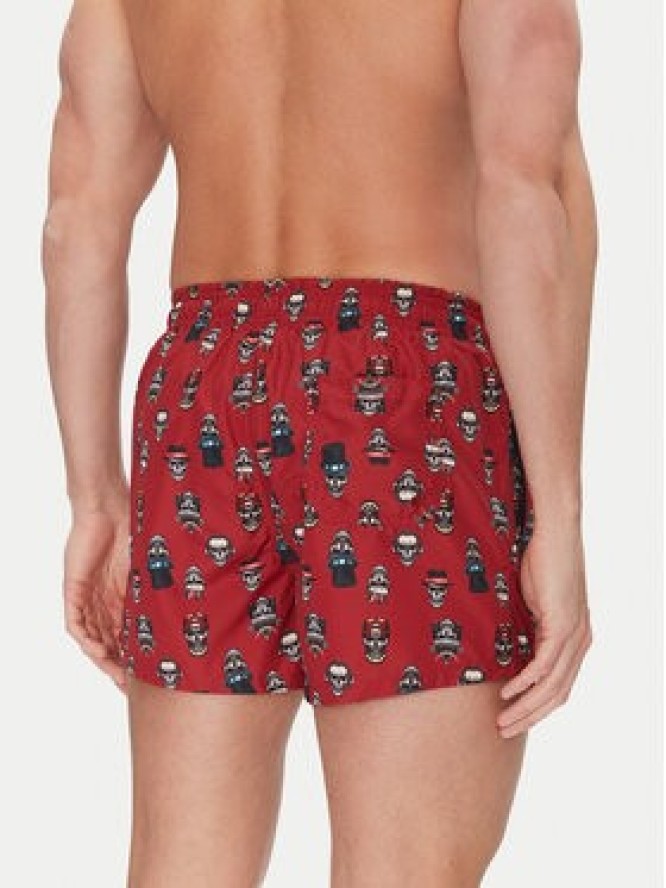 Ysabel Mora Szorty kąpielowe 90286 Czerwony Regular Fit