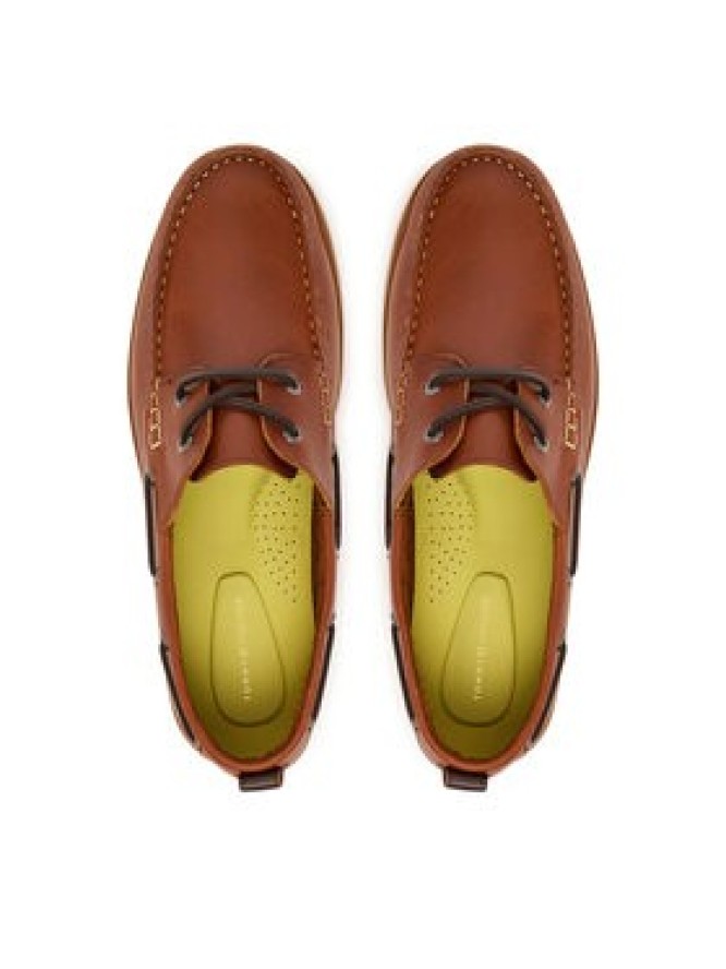 Tommy Hilfiger Mokasyny Light Lth FM0FM05746 Brązowy