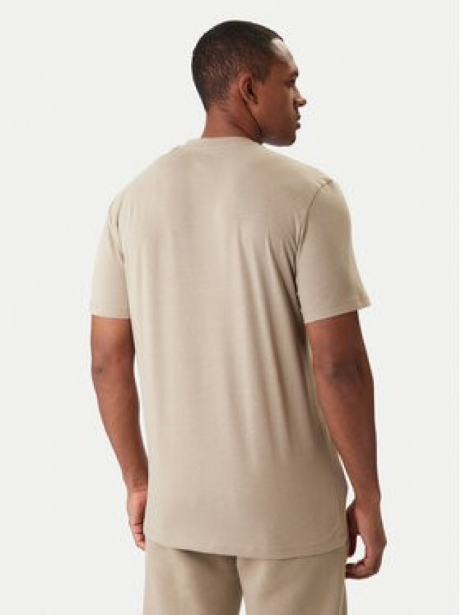 Guess T-Shirt Z2YI12 JR06K Beżowy Regular Fit