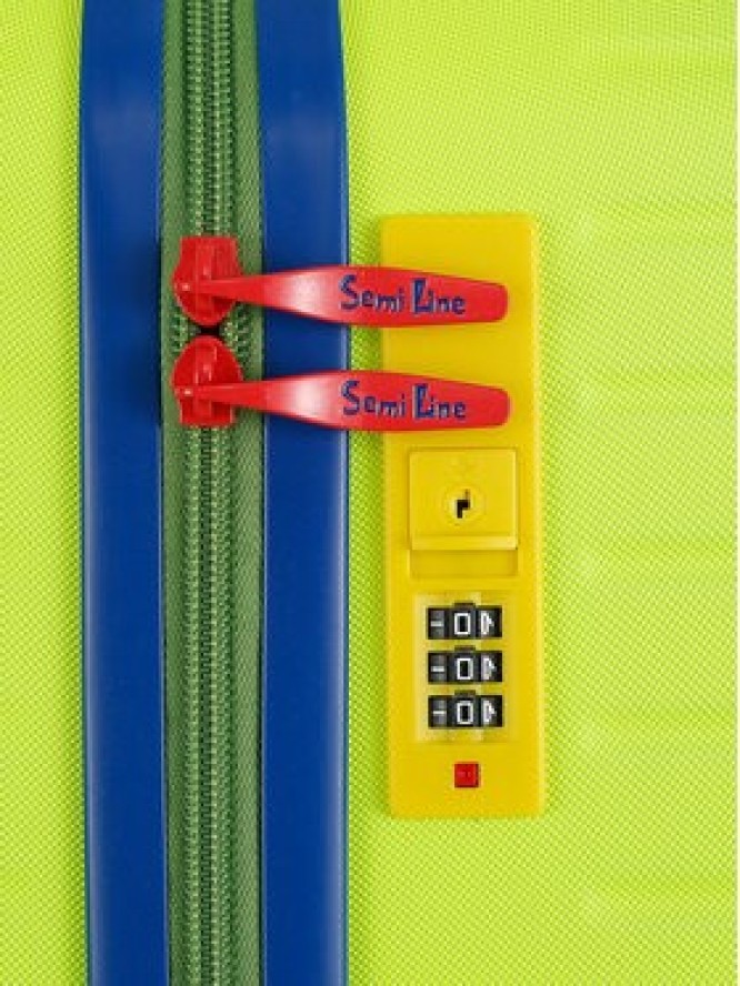 Semi Line Walizka średnia T5939-2 Zielony