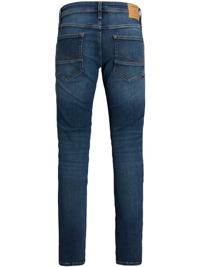 Jack & Jones Dżinsy "Iliam Original" - Skinny fit - w kolorze granatowym rozmiar: W30/L34