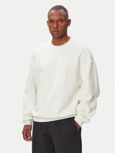 adidas Bluza Soft Lux Crew Sweatshirt KF8585 Kremowy Regular Fit