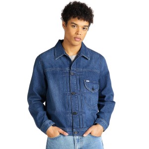 LEE COWBOY JACKET MĘSKA KURTKA JEANSOWA REGULAR FIT L87OKEZR 112122937