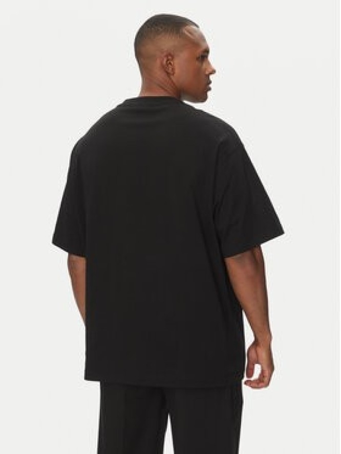 Versace Jeans Couture T-Shirt 78GAH6L1 Czarny Regular Fit