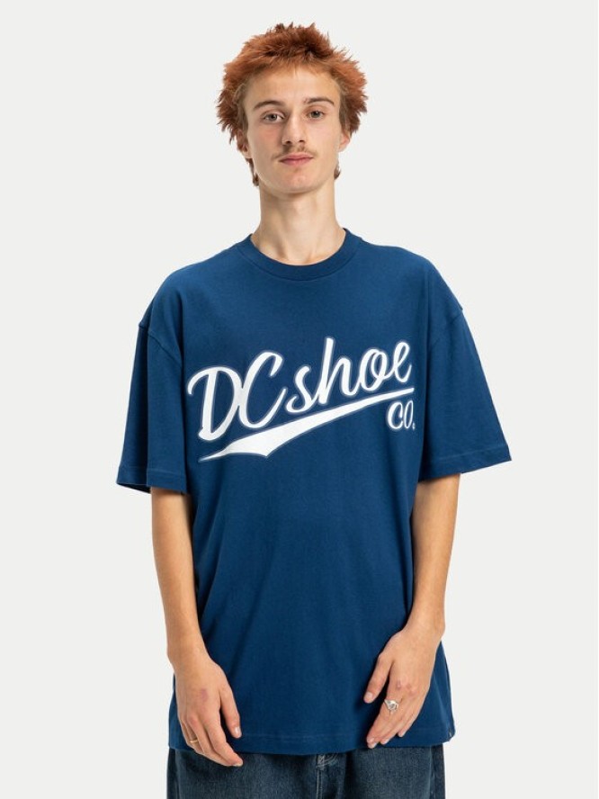 DC Shoes T-Shirt Substitute EDYZT04373 Granatowy Regular Fit