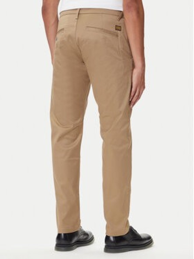 G-Star Raw Chinosy Morry D26400-C105 Beżowy Tapered Fit