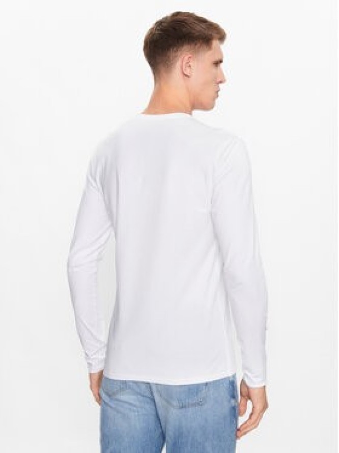 Guess Longsleeve M2YI28 J1314 Biały Slim Fit