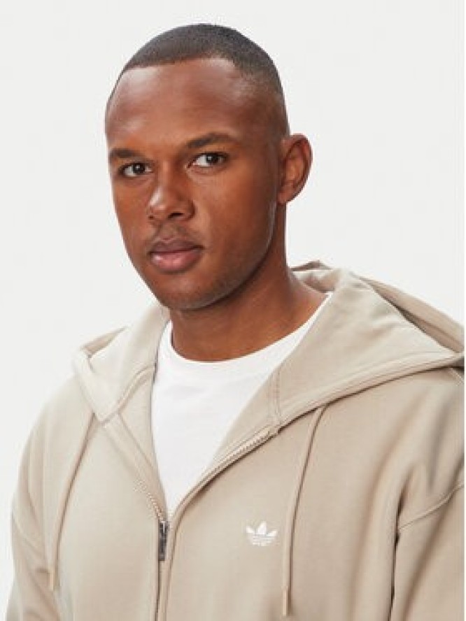 adidas Bluza Trefoil Essentials KS9814 Beżowy Loose Fit