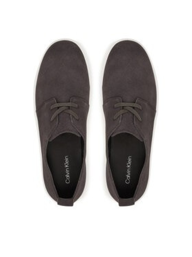 Calvin Klein Sneakersy Hybrid Clean Cup Derby Su HM0HM02078 Brązowy