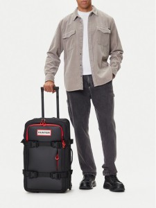 Hunter Walizka średnia HTR-WAL-004-M Czarny