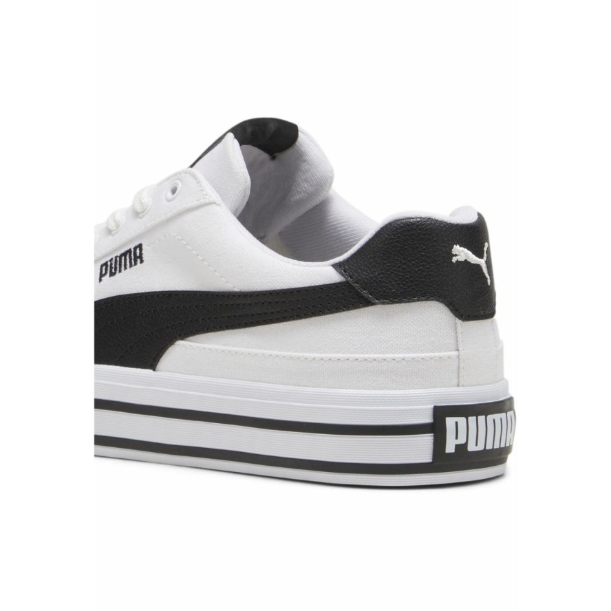 Sneakersy unisex Court Classic Vulcanised Formstrip PUMA White Black