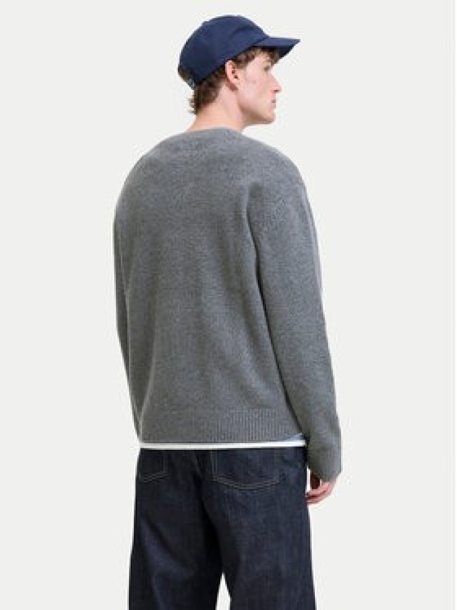 Jack & Jones Kardigan Norrebro 12282732 Szary Loose Fit