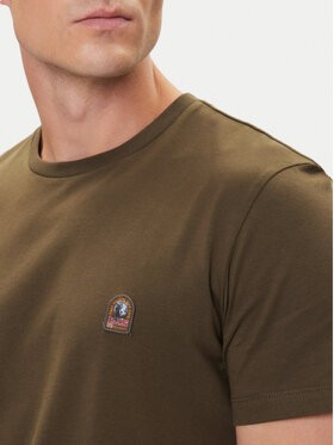 Parajumpers T-Shirt Patch 25WMPMTSEY29 Khaki Regular Fit