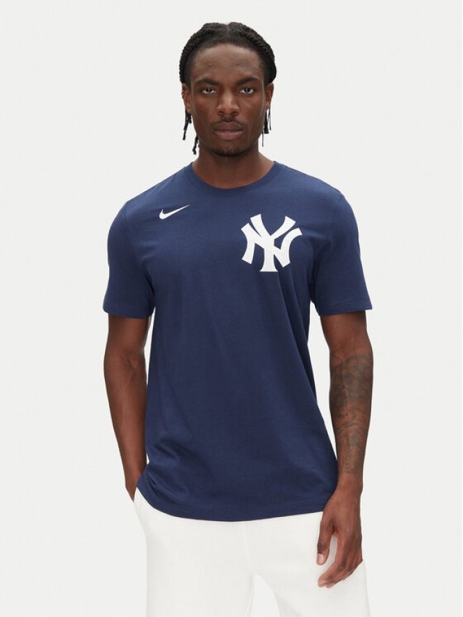 Nike T-Shirt N199-44B-NK-0U5 Granatowy Regular Fit