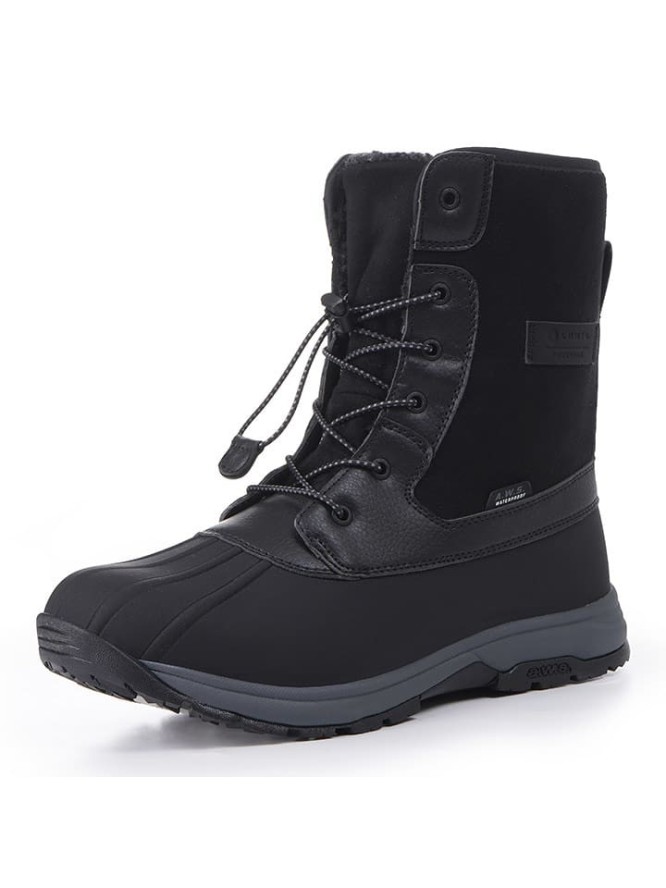 LUHTA Botki zimowe "Tuttu" w kolorze czarnym rozmiar: 45