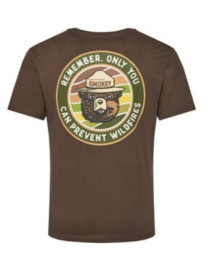 Element T-Shirt Sbxe Prevent ELYZT00488 Brązowy Regular Fit