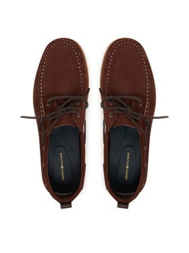 Tommy Hilfiger Mokasyny Light Sde FM0FM05747 Brązowy
