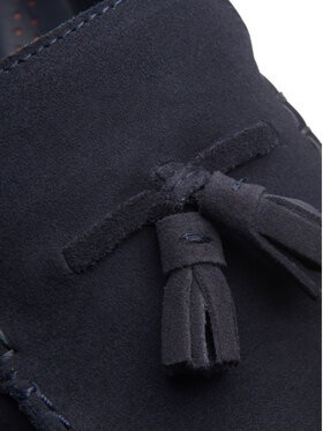 Clarks Mokasyny Torford Tassel 26180334 Granatowy